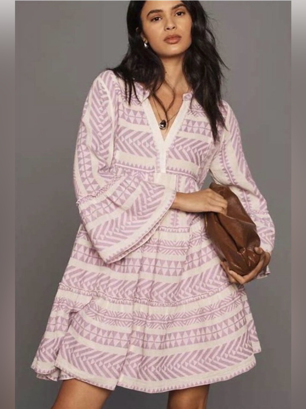 NWOT!!! Devotion Twins Flutter Sleeve Embroidered Ella Dress